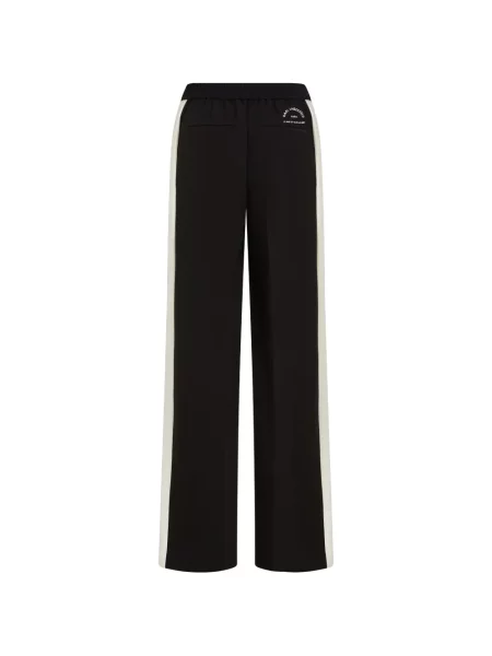 Pantaloni Karl Lagerfeld cu imagine negru