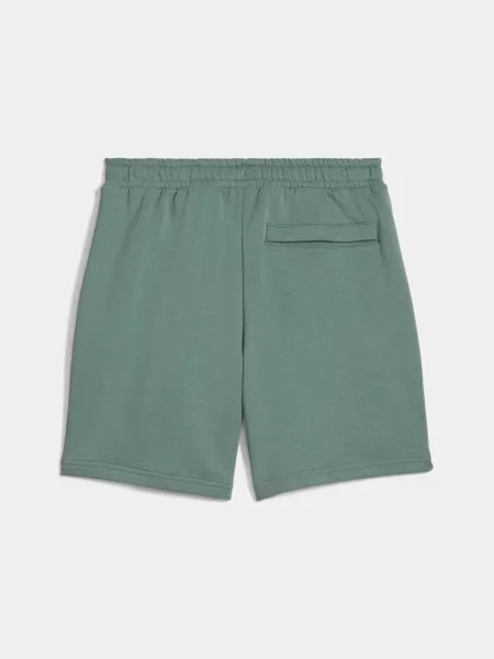 Дитячі Повсякденні шорти PUMA Wardrobe Ess Relaxed Shorts комбінований верх зелений