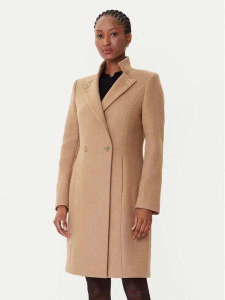 Rinascimento Palton de lână bej