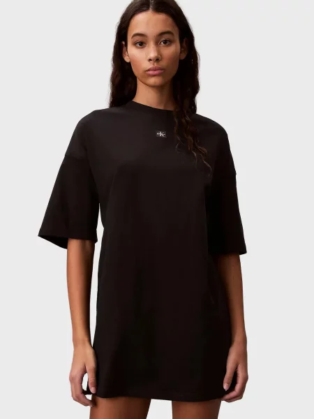 Джинсова сукня Calvin Klein Jeans чорна