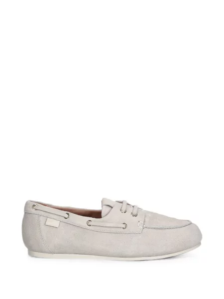Pantofi Love Moschino din piele de căprioară gri