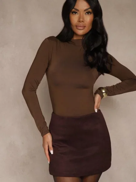 Pantaloni scurți Sewressa maro