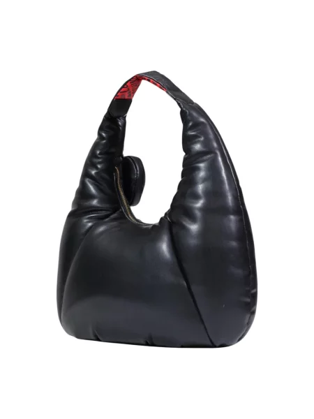 Torebka Love Moschino z nadrukiem czarna