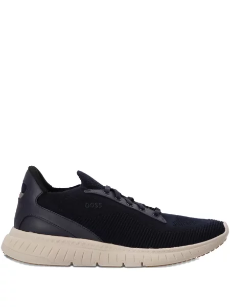 Sneakerși Boss albastru