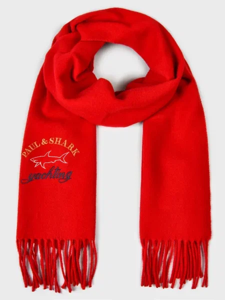 Шарф Paul&shark красный