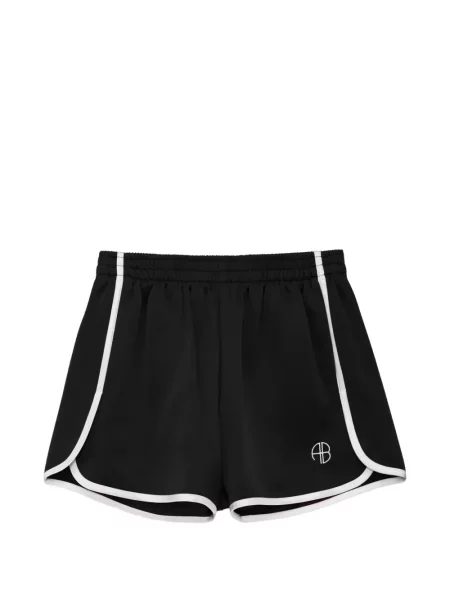Pantaloni scurți Anine Bing negru