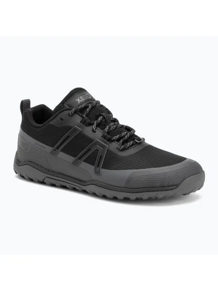Încălțăminte barefoot pentru femei Xero Shoes Scrambler Trail Low WP black/asphalt negru