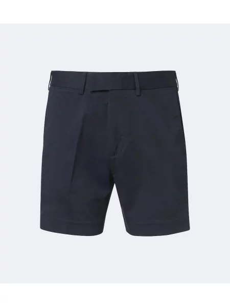 Pantaloni scurți Tom Ford din țesătură twill albastru