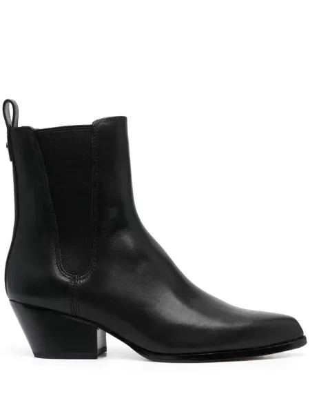 Cizme scurte Michael Michael Kors din piele negru