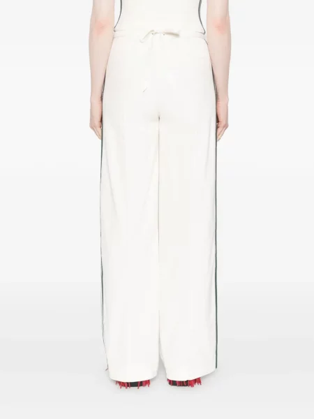 Pantaloni Adidas cu dungi alb