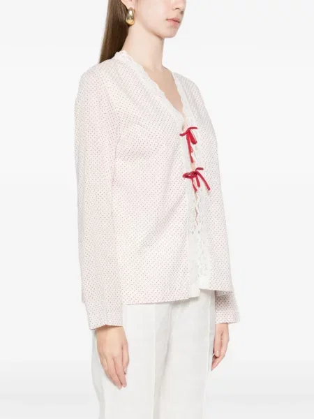 Bluzka Posse koronkowa biała