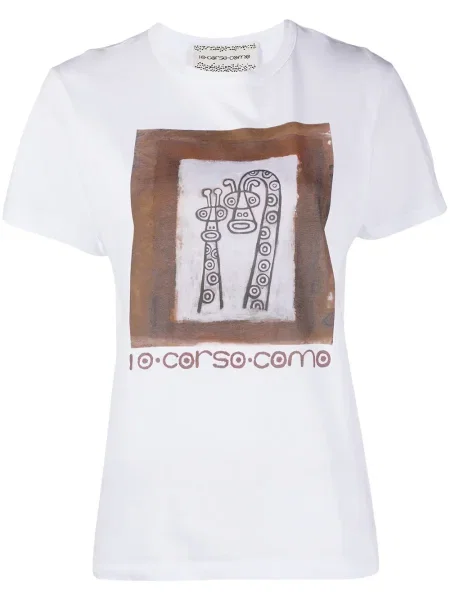 Tricou 10 Corso Como cu imagine alb
