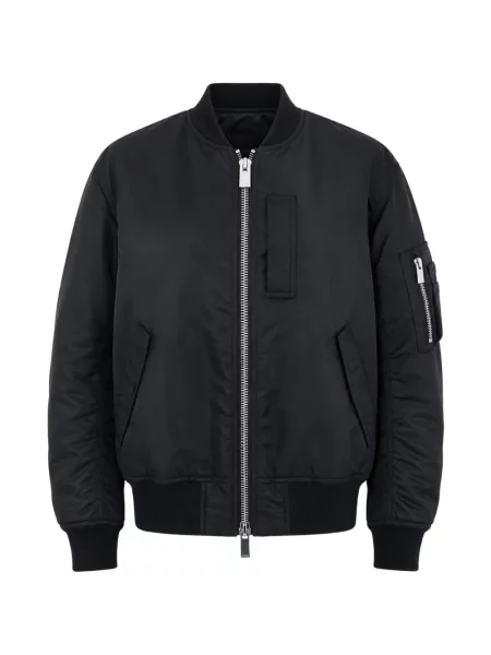 Geacă Sacai din țesătură twill negru