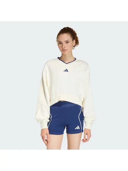 Adidas Bluza Stadium biały