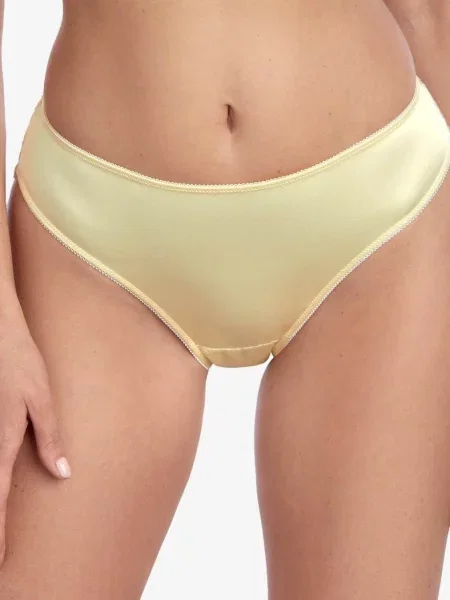 Женские трусики в сеточку жовті