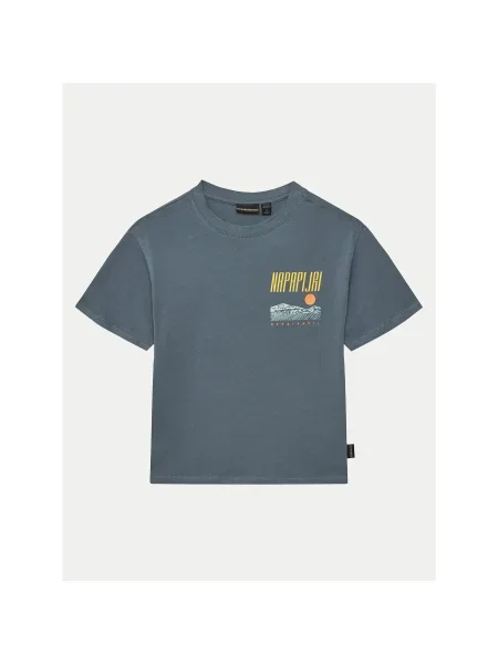 Napapijri Póló S-Sella D Regular Fit kék