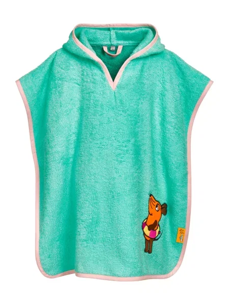 PLAYSHOES Halat de baie DIE MAUS SCHWIMMRING turcoaz / maro / portocaliu roz