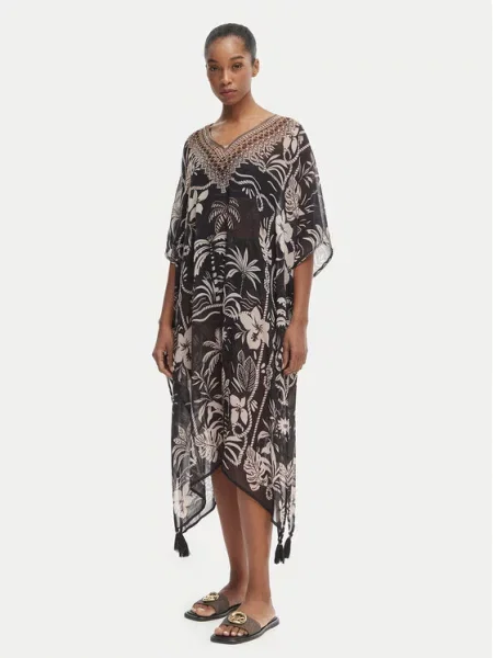 Iconique Poncho Fuego negru