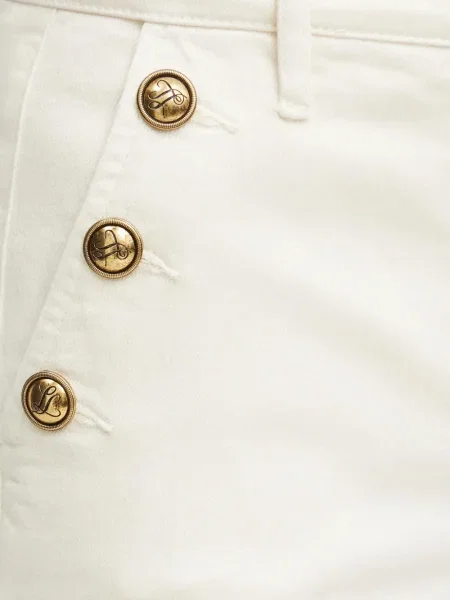 Blugi Luisa Spagnoli alb