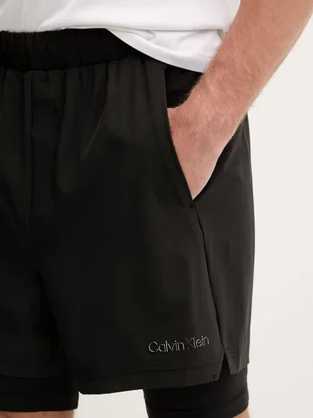 Sport rövidnadrág Calvin Klein Performance fekete