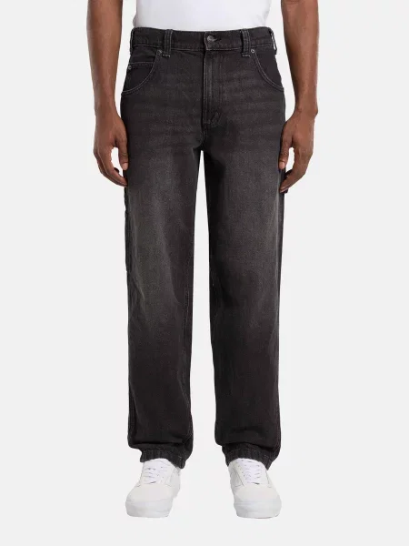 Прямі джинси Dickies чорний