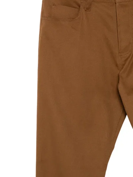 Pantaloni James Perse cu 5 buzunare maro