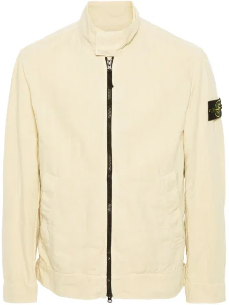 Geacă Stone Island de in cu strasuri