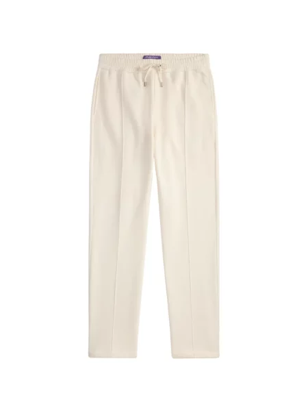 Kalhoty jogger Ralph Lauren Purple Label s autogramem fialové