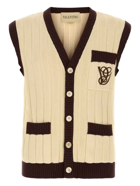 Cardigan Valentino Garavani fără mâneci