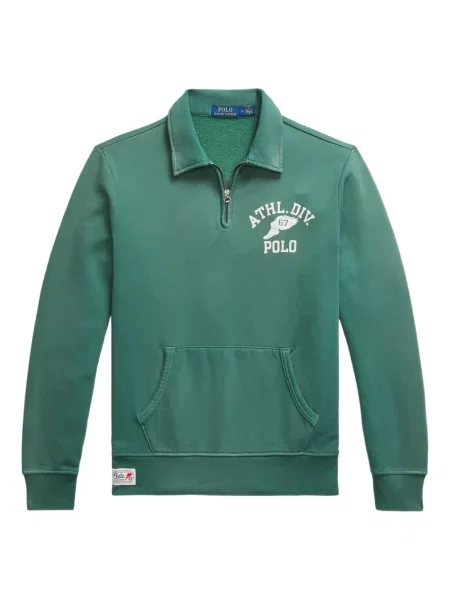 Szerokie polo Polo Ralph Lauren z przetarciami w paski czarne