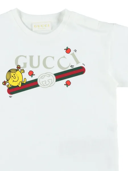 Koszulka dziecięca Gucci biała
