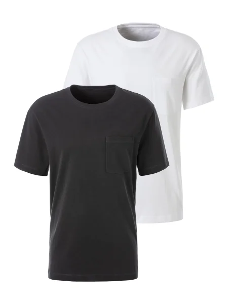 JOHN DEVIN Majica črna bela