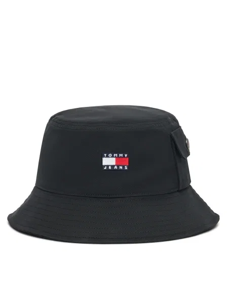 Шапка Tommy Jeans черно