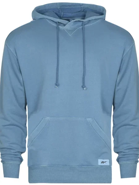Hoodie Reebok s kapuco modra