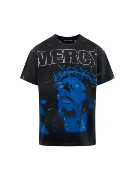 Koszulka graficzna Hellstar z nadrukiem czarny