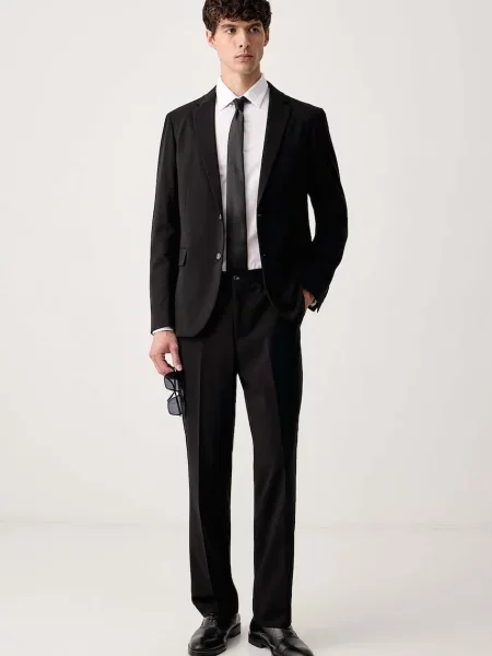 Lindbergh costum pentru bărbați negru