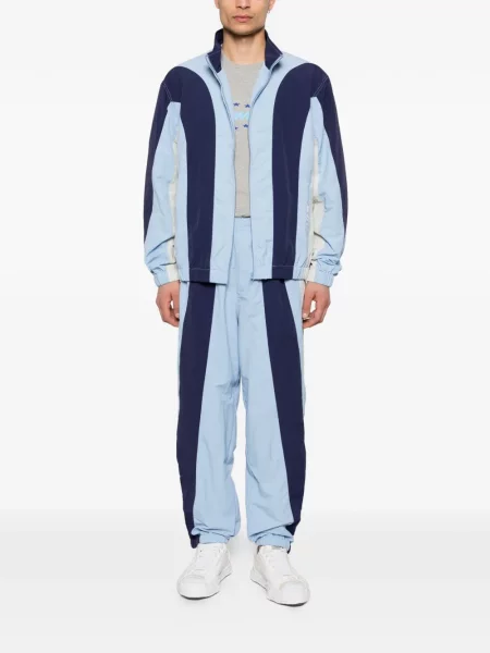 Pantaloni Awake Ny cu autograf albastru