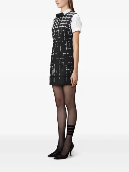 Rochie mini Thom Browne negru