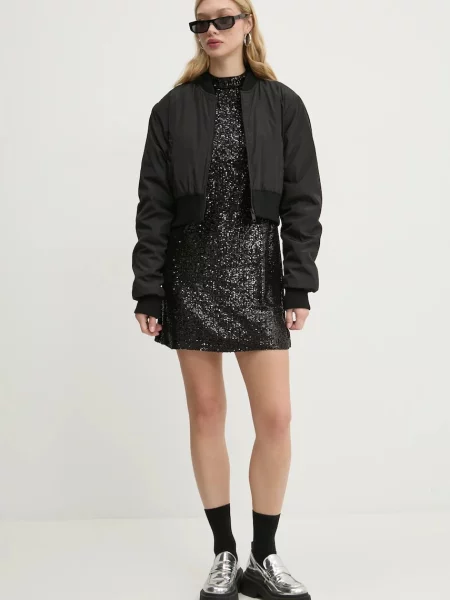 Сукня Superdry mini пряма чорний