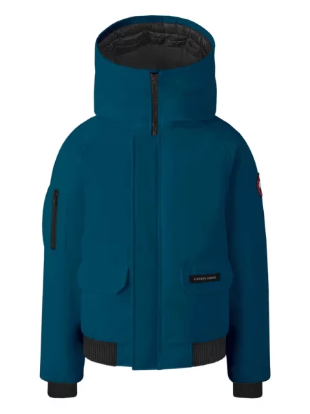 Kurtka dziecięca Canada Goose niebieska