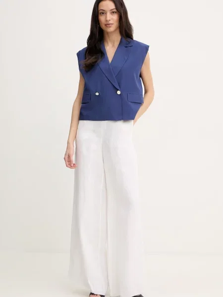 Жилет з додаванням льону Fracomina