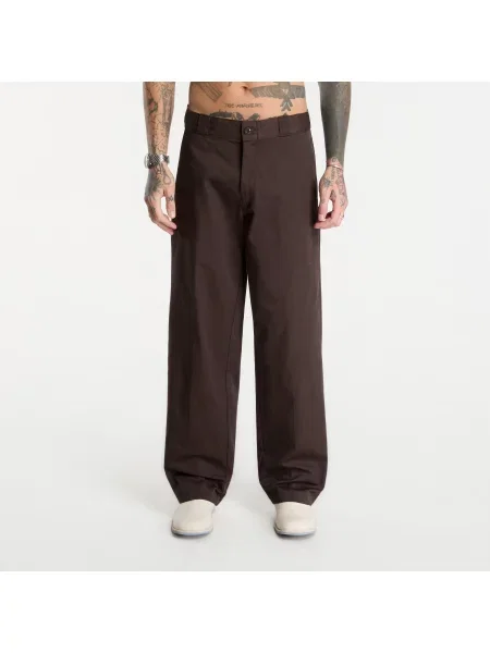 Pantaloni Dickies Loose Work Pant Brown maro
