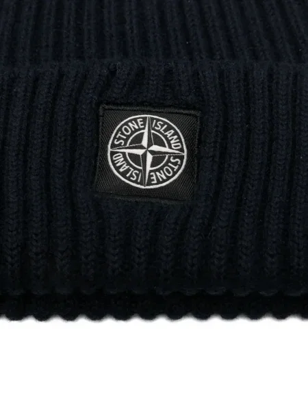 Czapka dziecięca Stone Island niebieska
