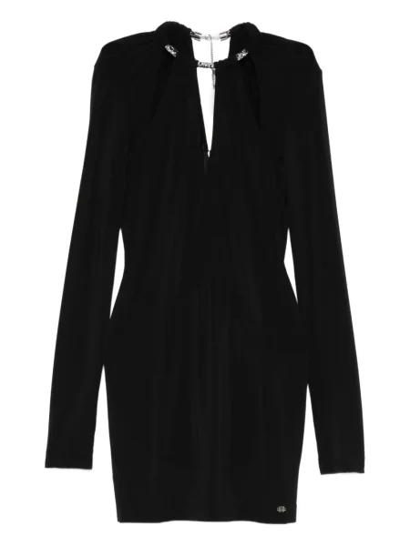 Rochie maxi Amiri lungă de costum negru