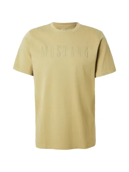 MUSTANG Tricou AUSTIN amestecat bej