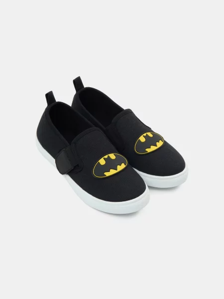 Sinsay Tenisky se zapínáním na suchý Batman černá