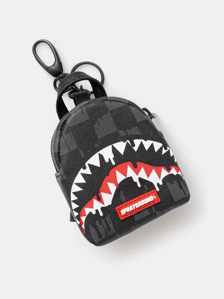 Obesek za ključe Sprayground siva