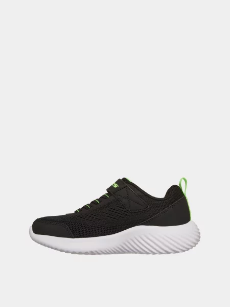 Дитячі Кросівки повсякденні Skechers BOUNDER текстиль/штучна шкіра чорний