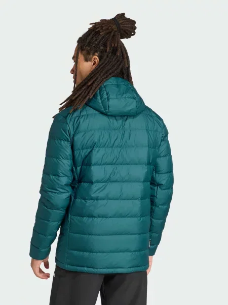Пуховик Adidas зеленый