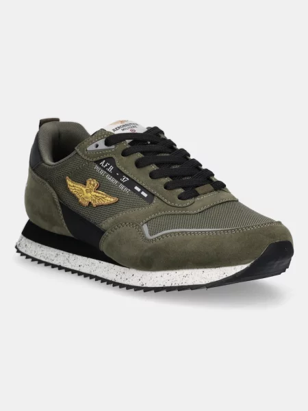 Tenisice Aeronautica Militare SNEAKERS zelena